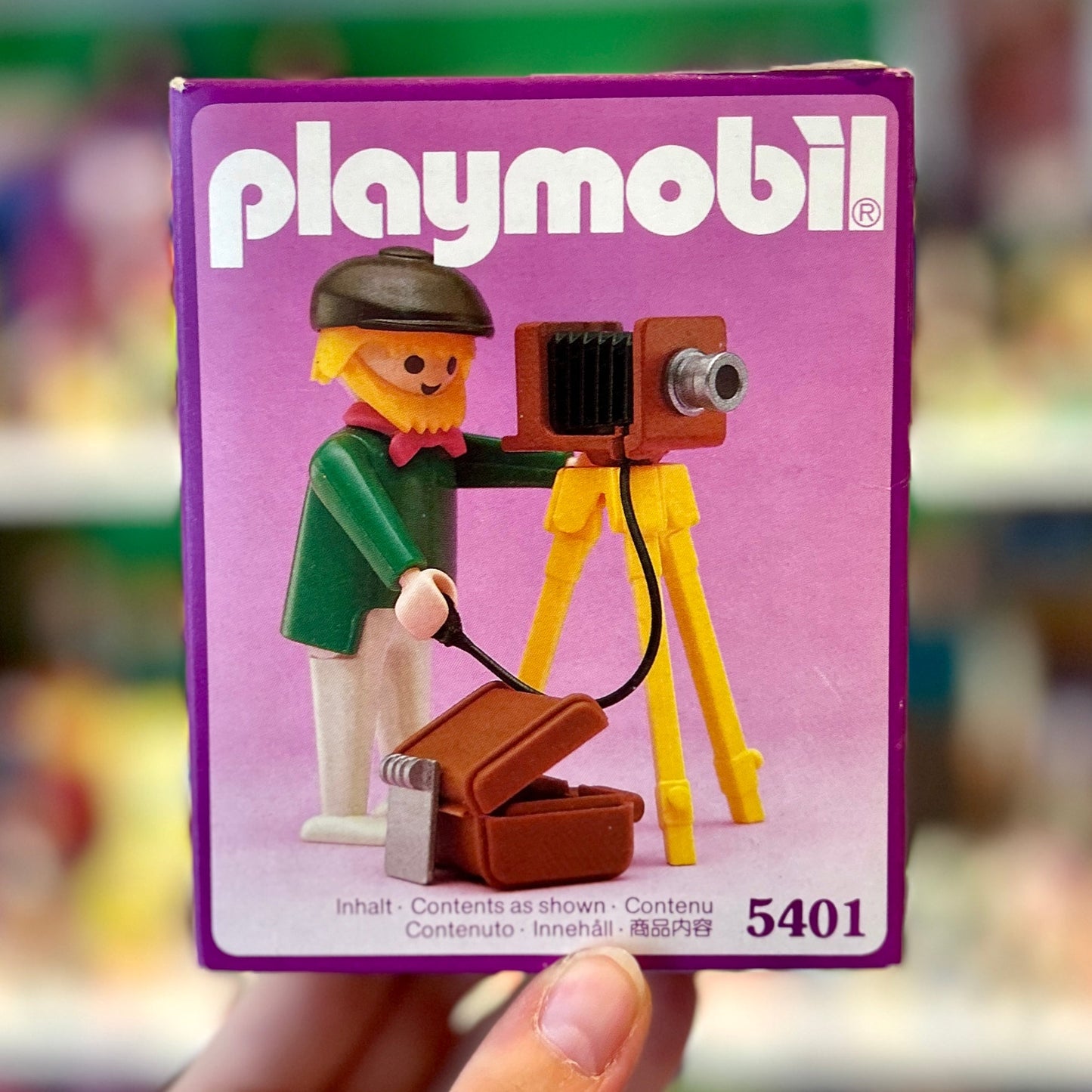 Playmobil: Photographer nr. 5401 (80s) - PopCultGang