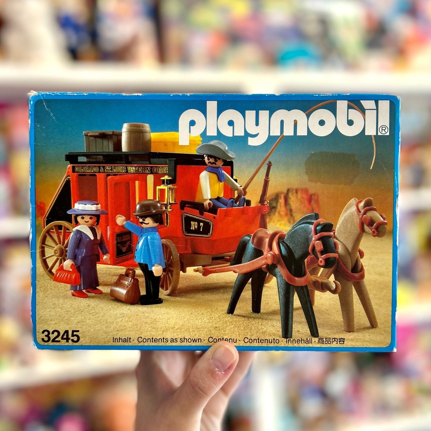 Playmobil: Stage Coach nr. 3245 (80s) - PopCultGang