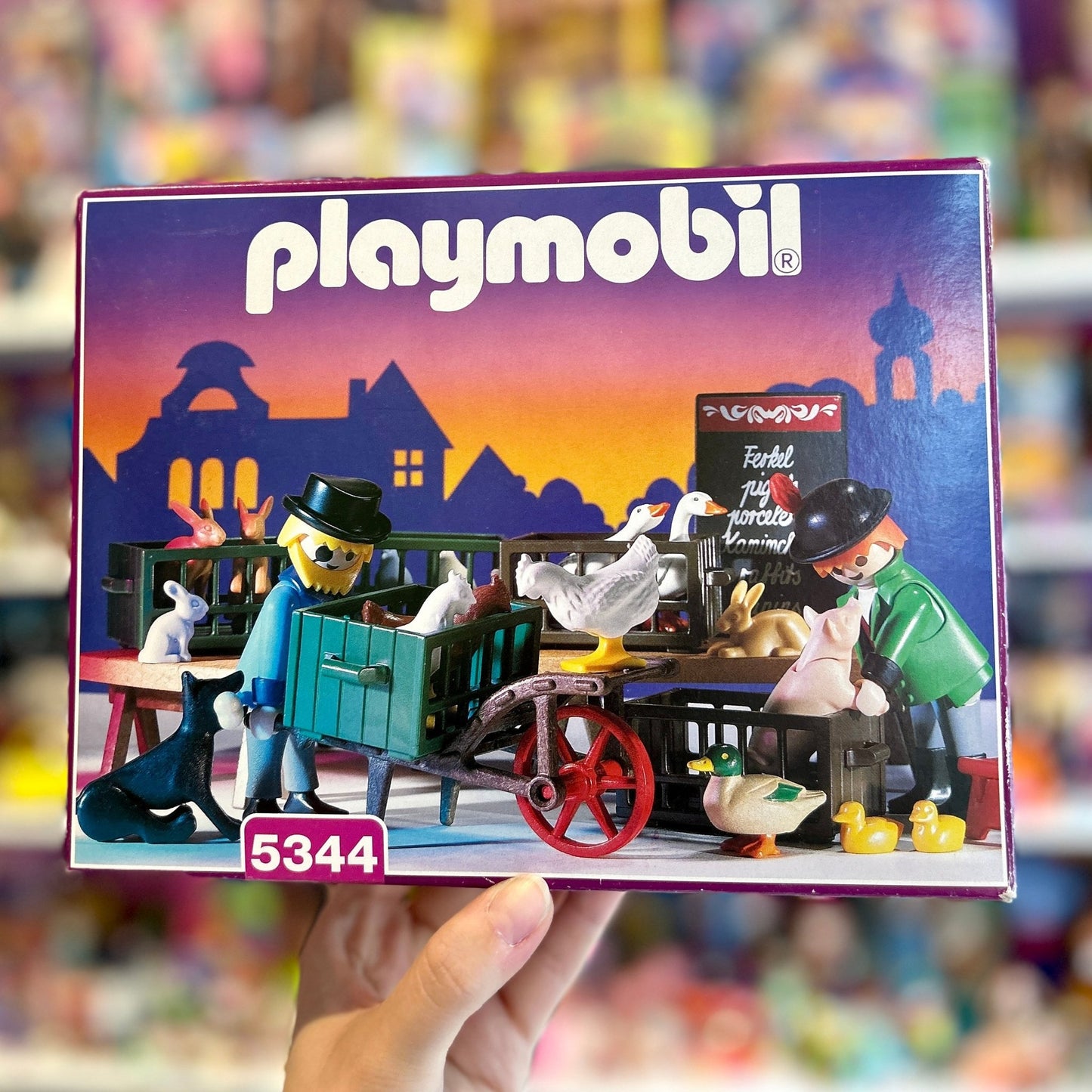 Playmobil: Victorian Animal Market nr. 5344 (1996) - PopCultGang