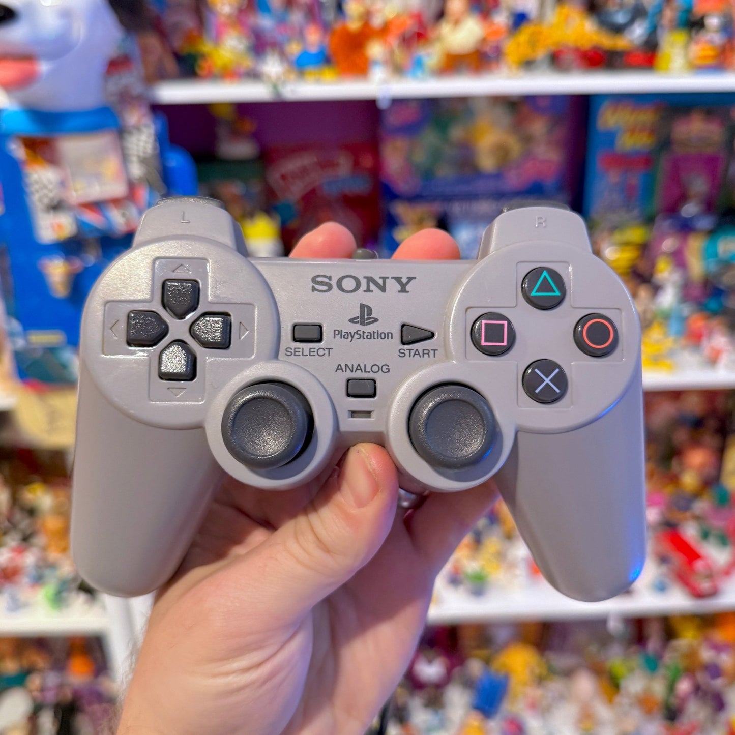 Playstation 1: Dual Analog Controller (Sony, 90s) - PopCultGang