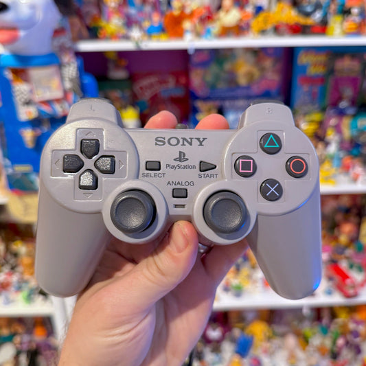 Playstation 1: Dual Analog Controller (Sony, 90s) - PopCultGang