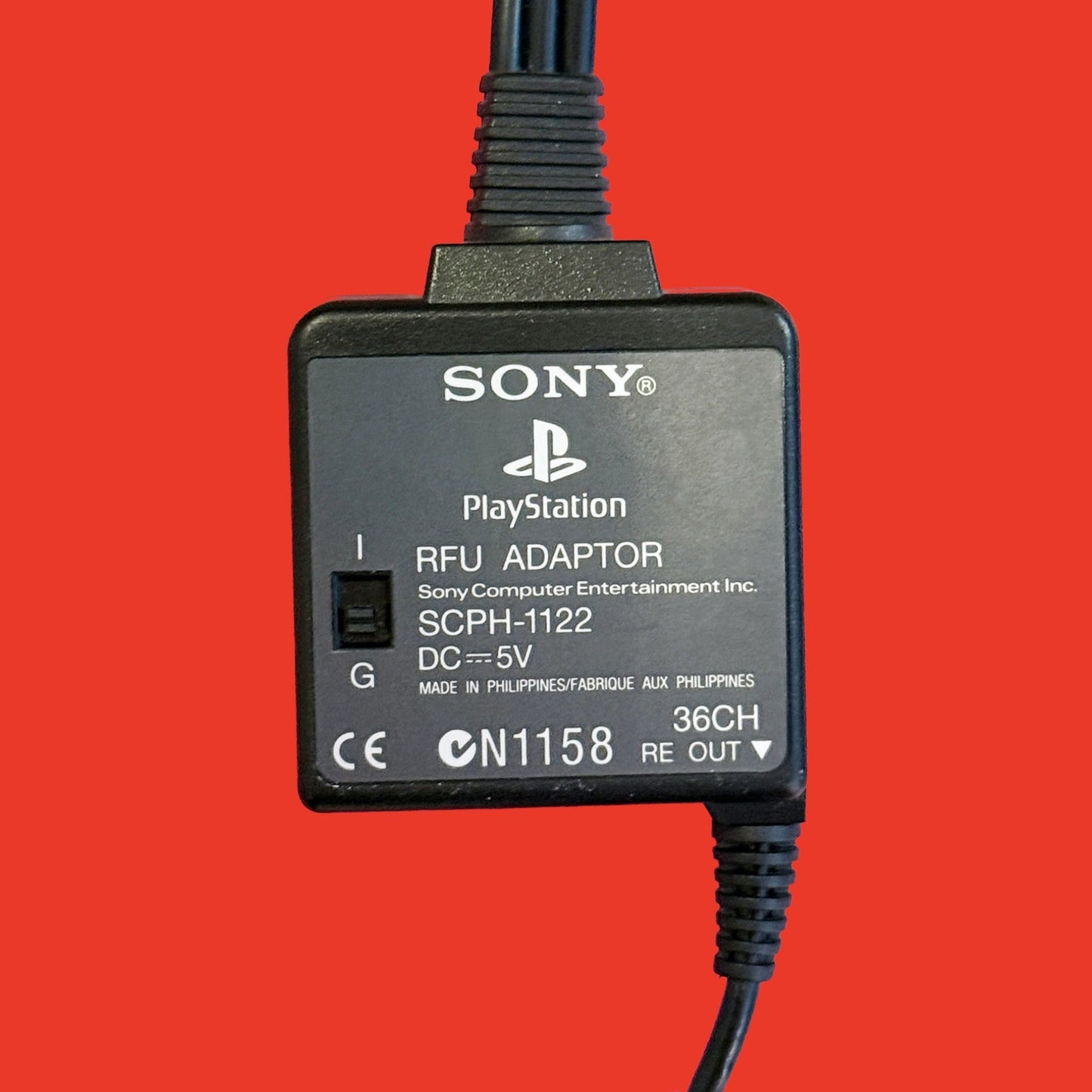Playstation 1 RFU Adapter Cable (Sony, 90s) - PopCultGang