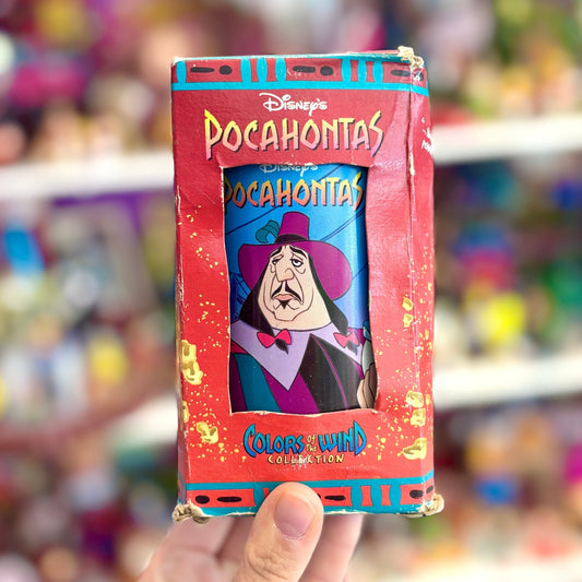Pocahontas: Colors of The Wind Collection - Governor Ratcliffe Drinking Glass (Burger King, 1994) - PopCultGang