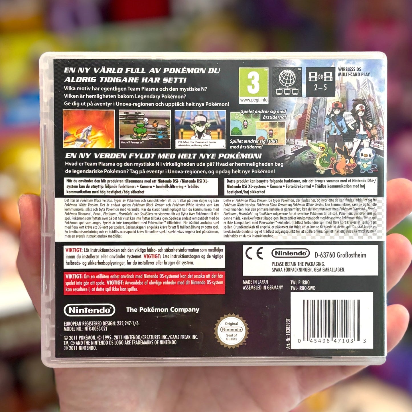 Pokemon: Black Version (Nintendo DS) - PopCultGang