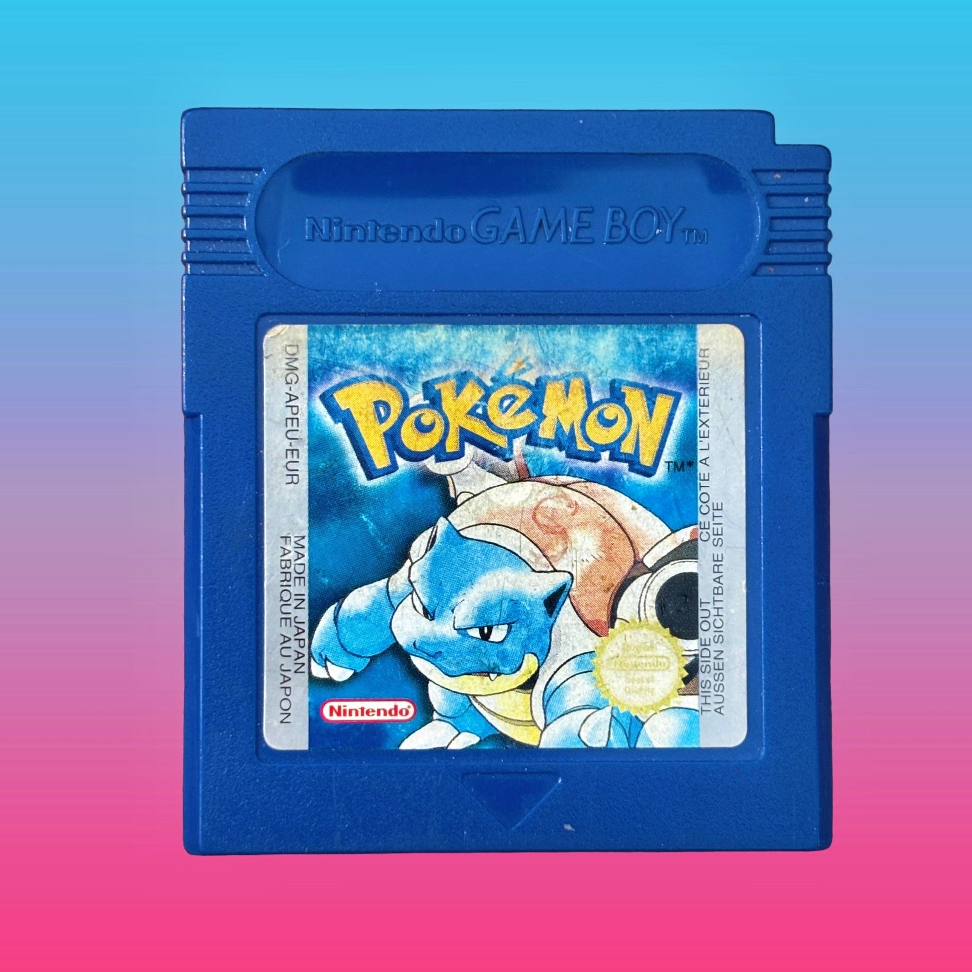Pokemon Blue (Gameboy) - PopCultGang
