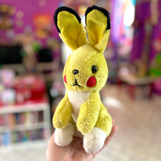 Pokemon: Bootleg Pikachu Bunny Rabbit Plush 25 Cm (90s) - PopCultGang