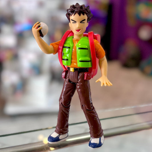 Pokemon: Brock Battle Trainer Figure (2000s) - PopCultGang