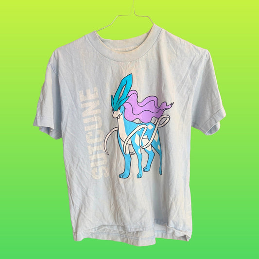 Pokemon Center Suicune Light Blue T-Shirt (Exclusive, 2011) - PopCultGang