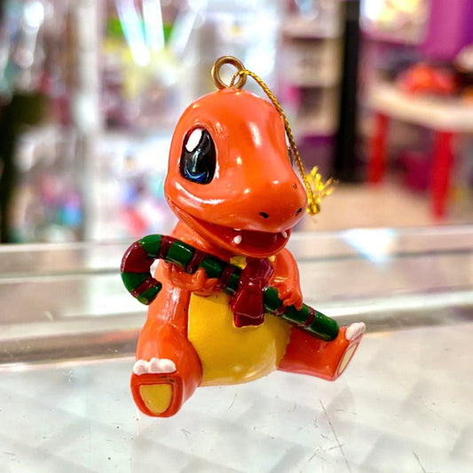Pokemon: Charmander Christmas Holiday Ornament (TOMY, Nintendo, 1998) - PopCultGang