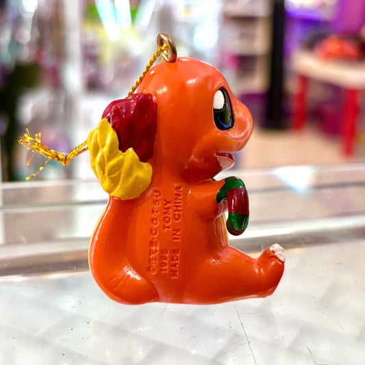 Pokemon: Charmander Christmas Holiday Ornament (TOMY, Nintendo, 1998) - PopCultGang