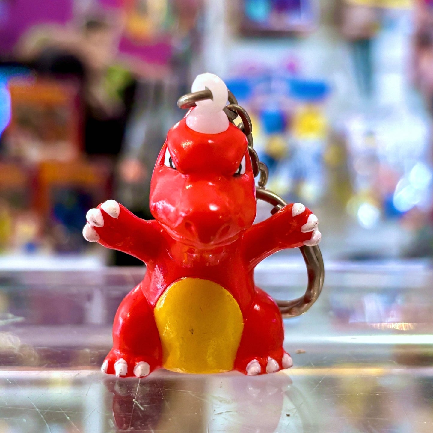 Pokémon: Charmeleon Keychain "Not For Sale" Claw Machine Prize (Banpresto, 90s) - PopCultGang