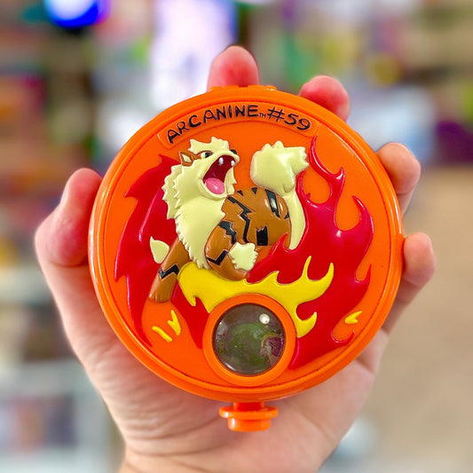 Pokemon: Collector Marble Case - 59 Arcanine + assorted marbels (90s) - PopCultGang
