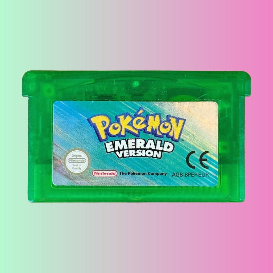 Pokemon: Emerald Version (CIB, with poster, Gameboy Advance) - PopCultGang