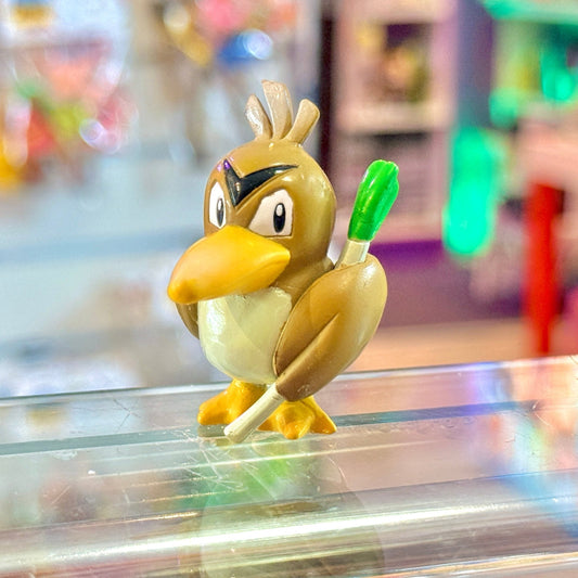 Pokemon: Farfetch'd Collectible Mini Figure (TOMY, Nintendo, 90s) - PopCultGang
