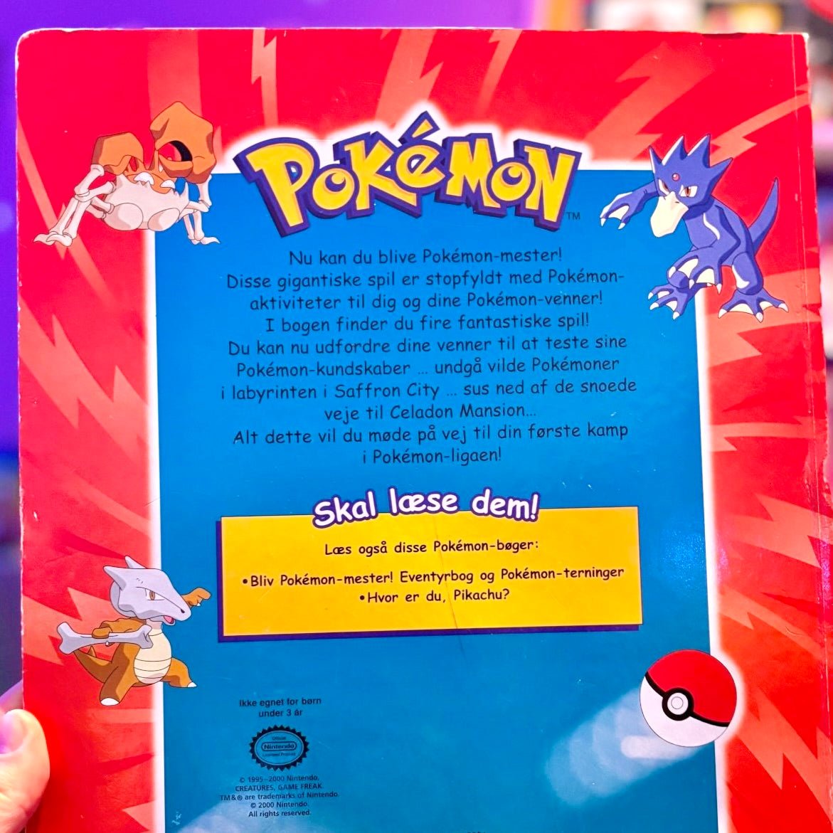 Pokémon - Gigantic Game Book (Danish, 2000s) - PopCultGang