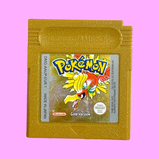 Pokemon Gold (Gameboy) - PopCultGang