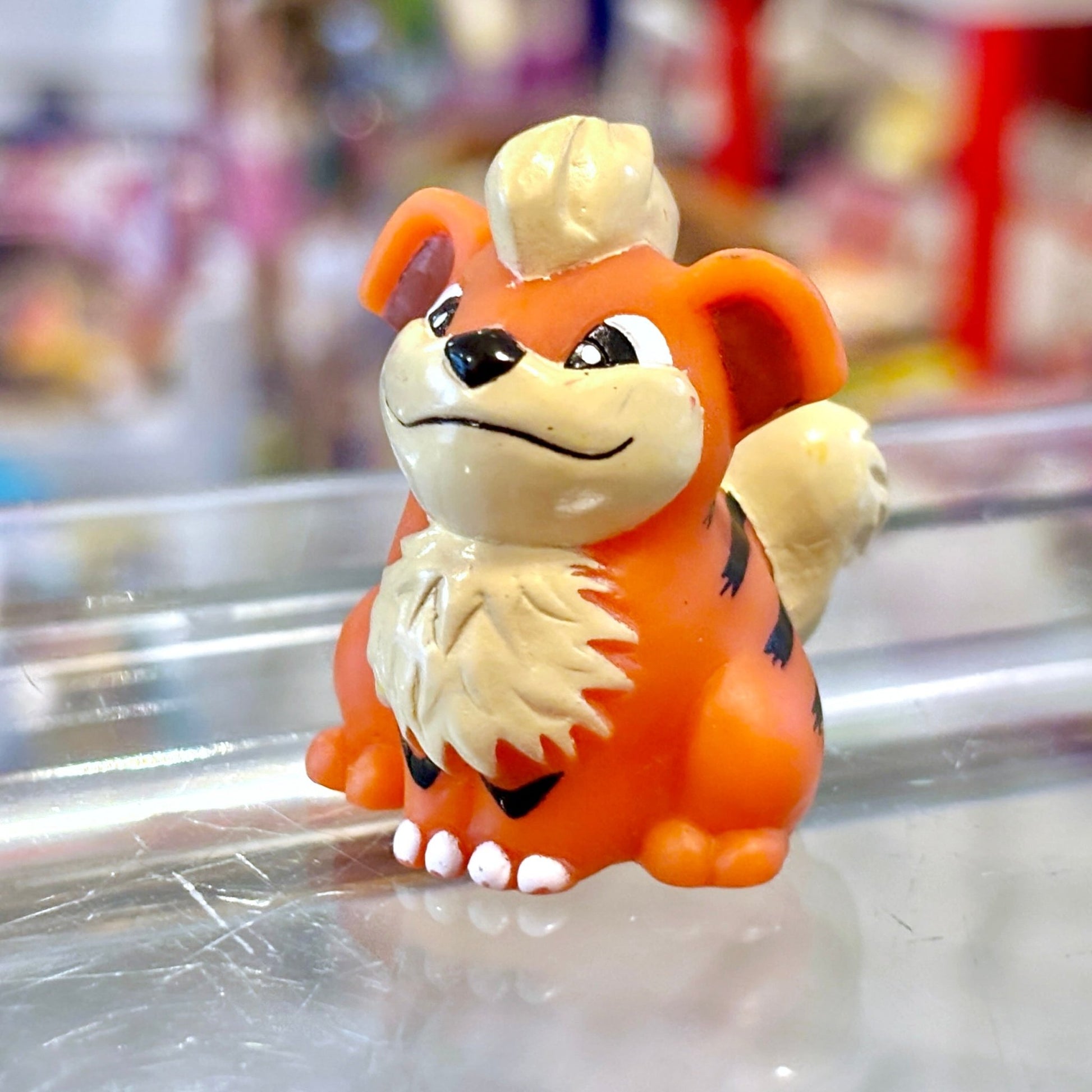Pokemon: Growlithe Finger Puppet Figure (Bandai, 1998) - PopCultGang