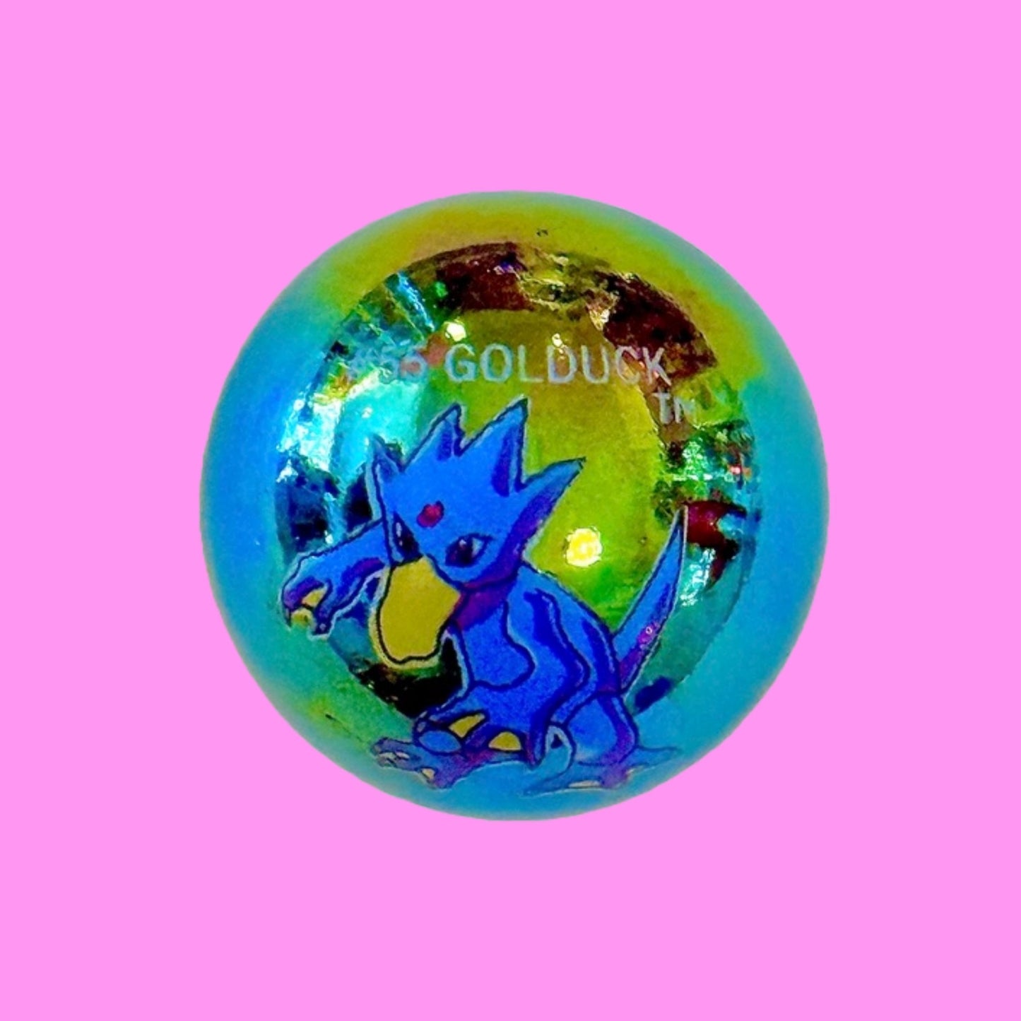 Pokemon: Holo Metallic Marbles (choose design) (90s) - PopCultGang