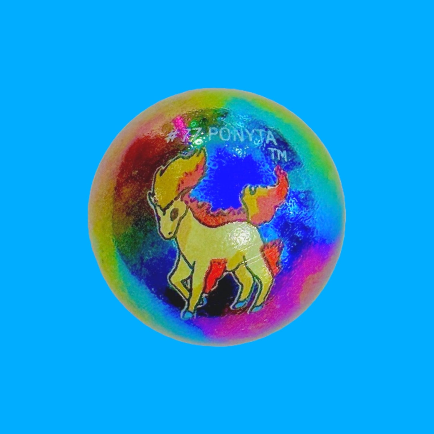 Pokemon: Holo Metallic Marbles (choose design) (90s) - PopCultGang