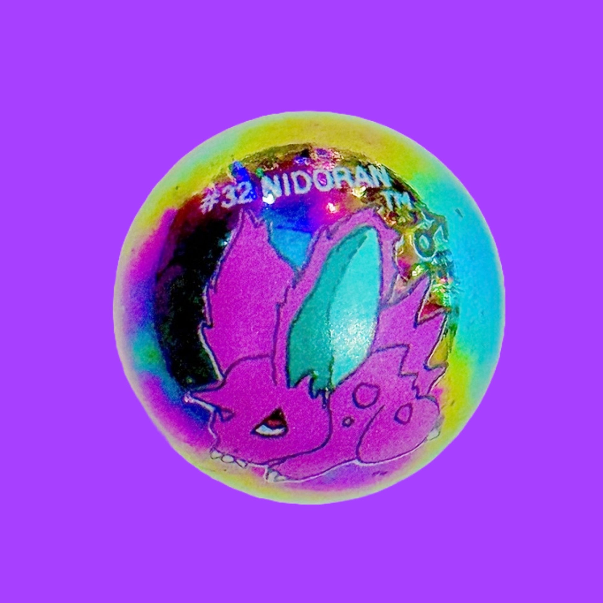 Pokemon: Holo Metallic Marbles (choose design) (90s) - PopCultGang