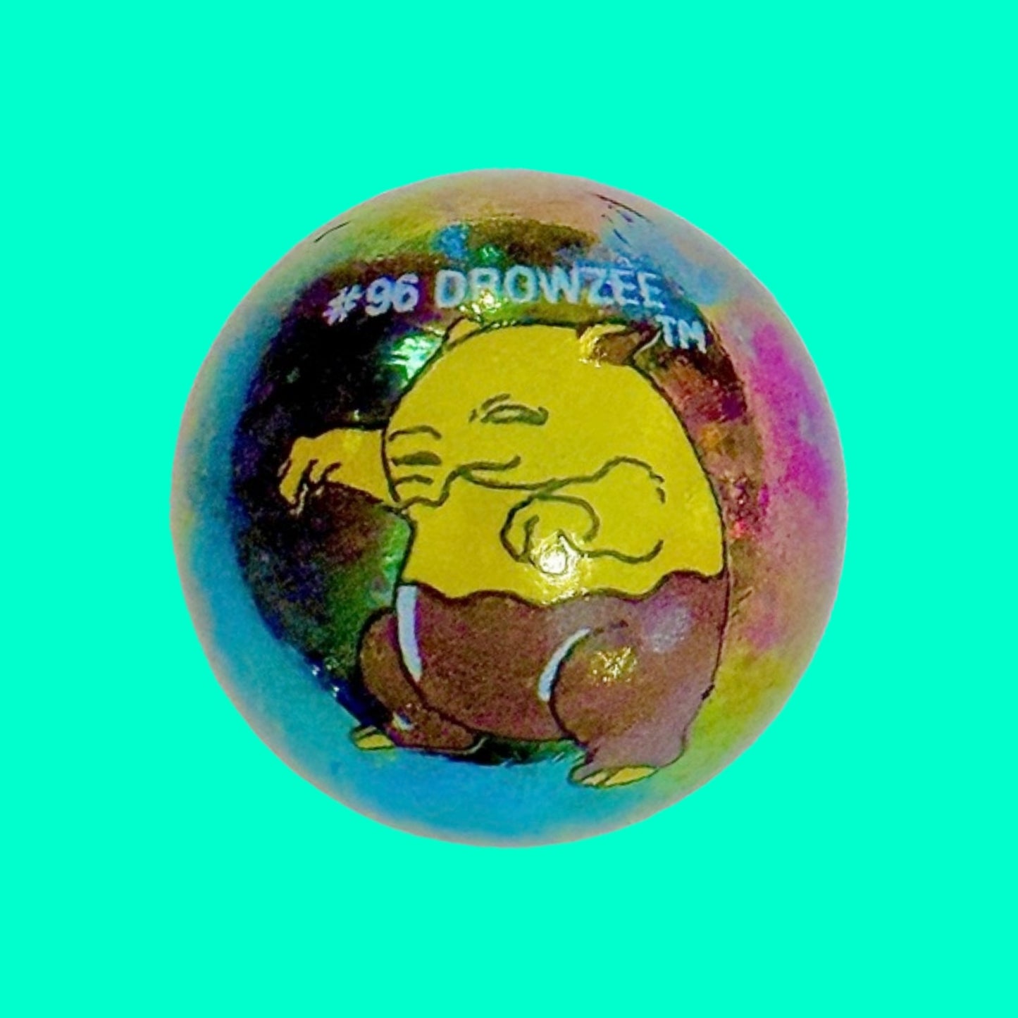 Pokemon: Holo Metallic Marbles (choose design) (90s) - PopCultGang