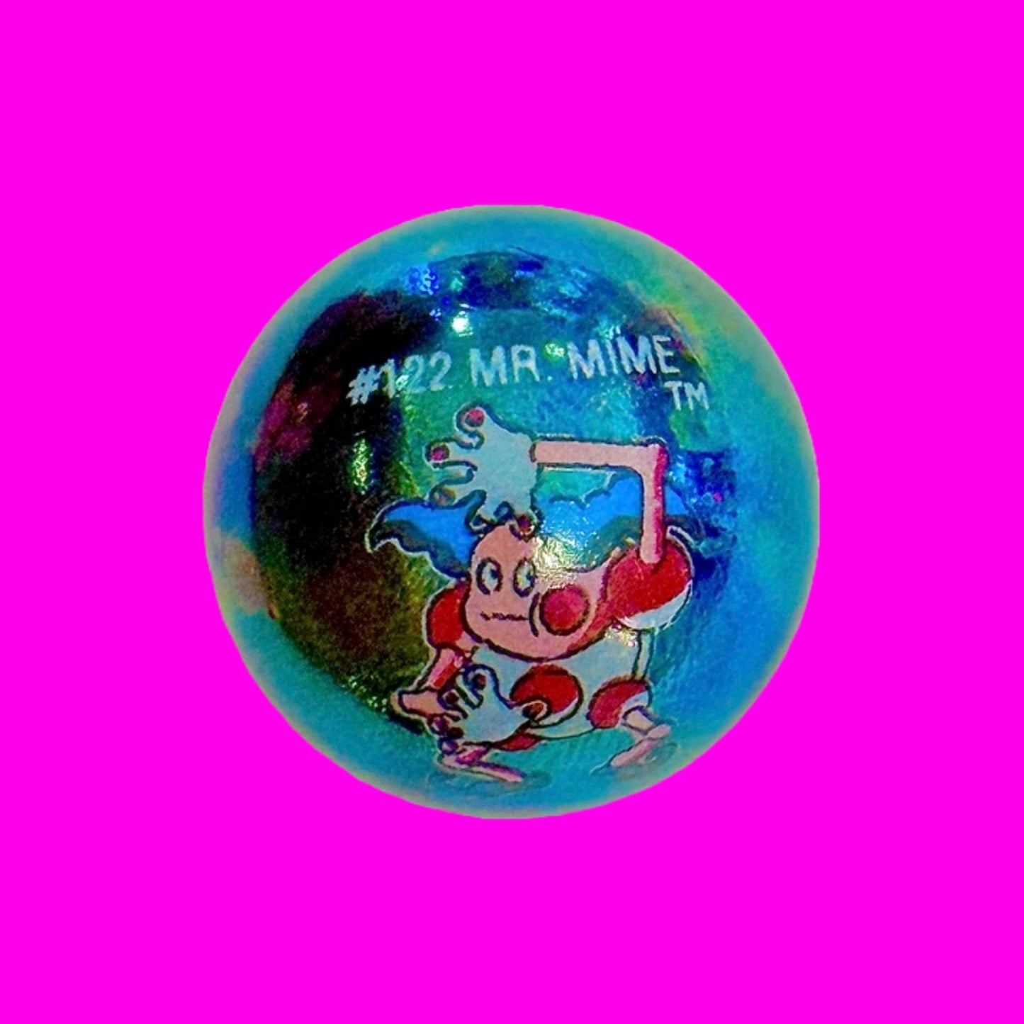 Pokemon: Holo Metallic Marbles (choose design) (90s) - PopCultGang