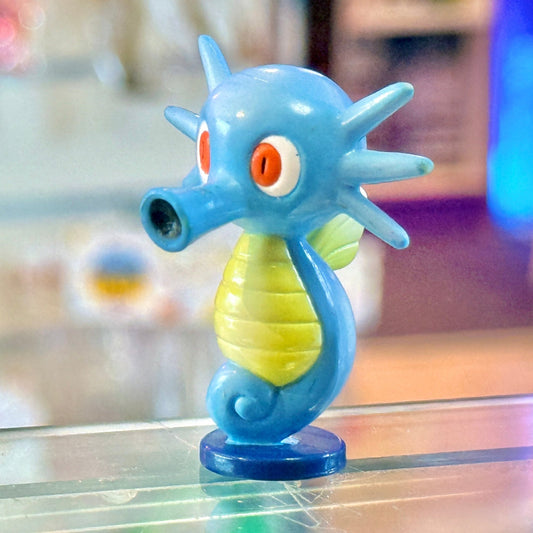 Pokemon: Horsea Collectible Mini Figure (TOMY, Nintendo, 90s) - PopCultGang