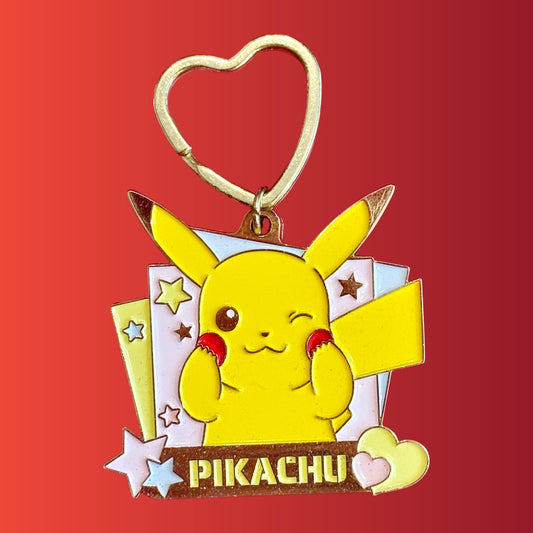 Pokemon: Kawaii Pikachu Gachapon Keychain (Bandai, 2010s) - PopCultGang