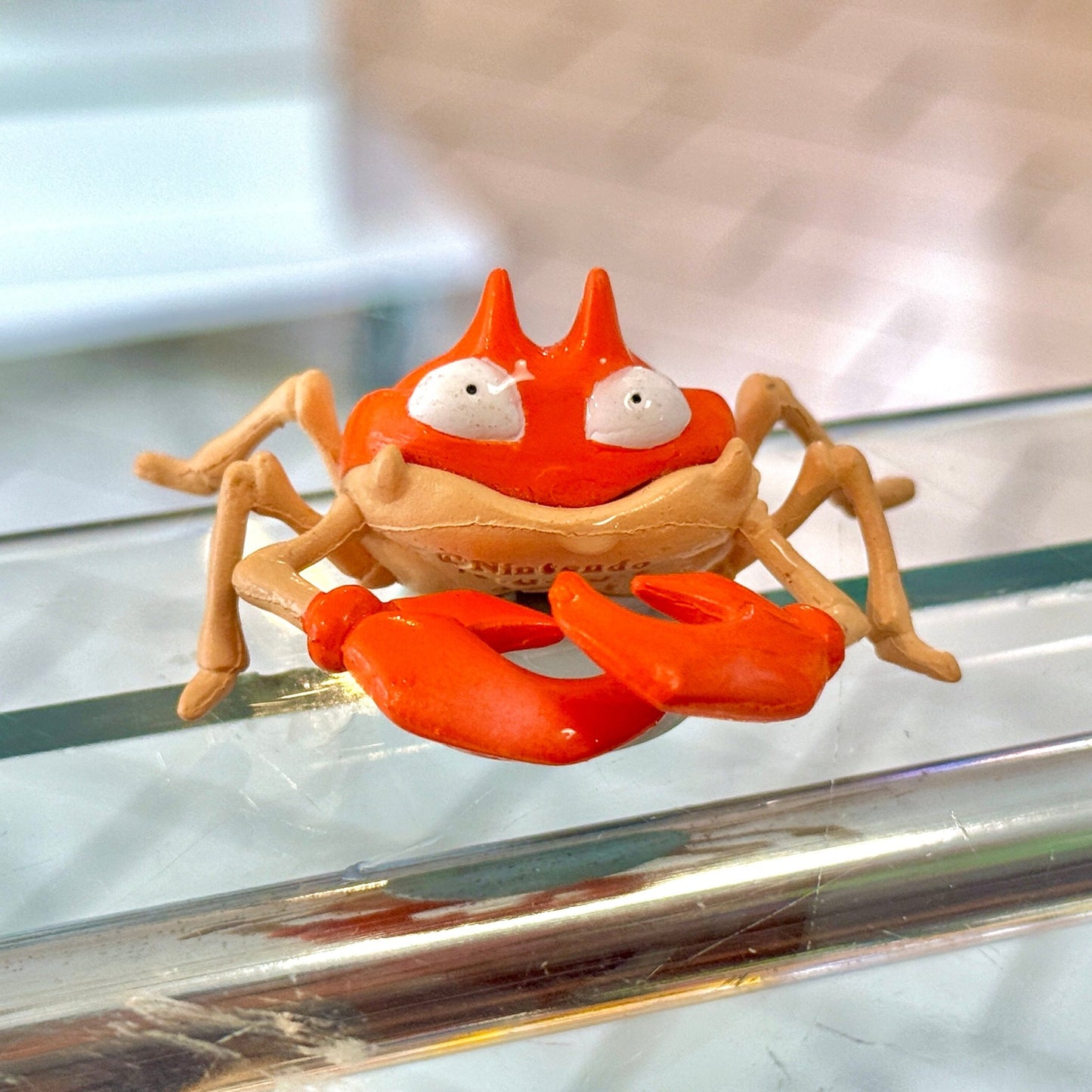 Pokemon: Krabby Collectible Mini Figure (TOMY, Nintendo, 90s) - PopCultGang