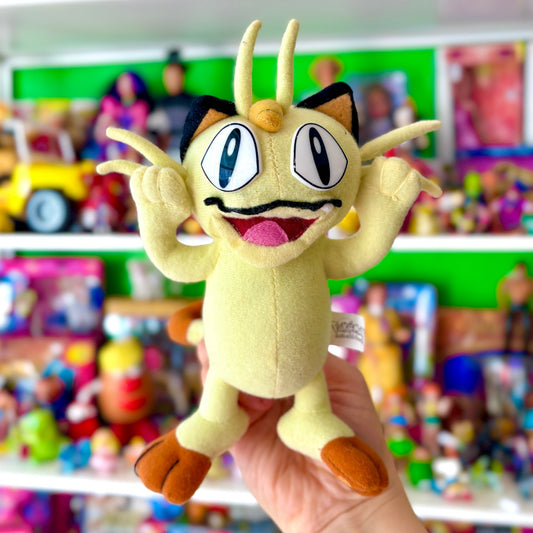Pokemon: Meowth Plush (2000s) - PopCultGang