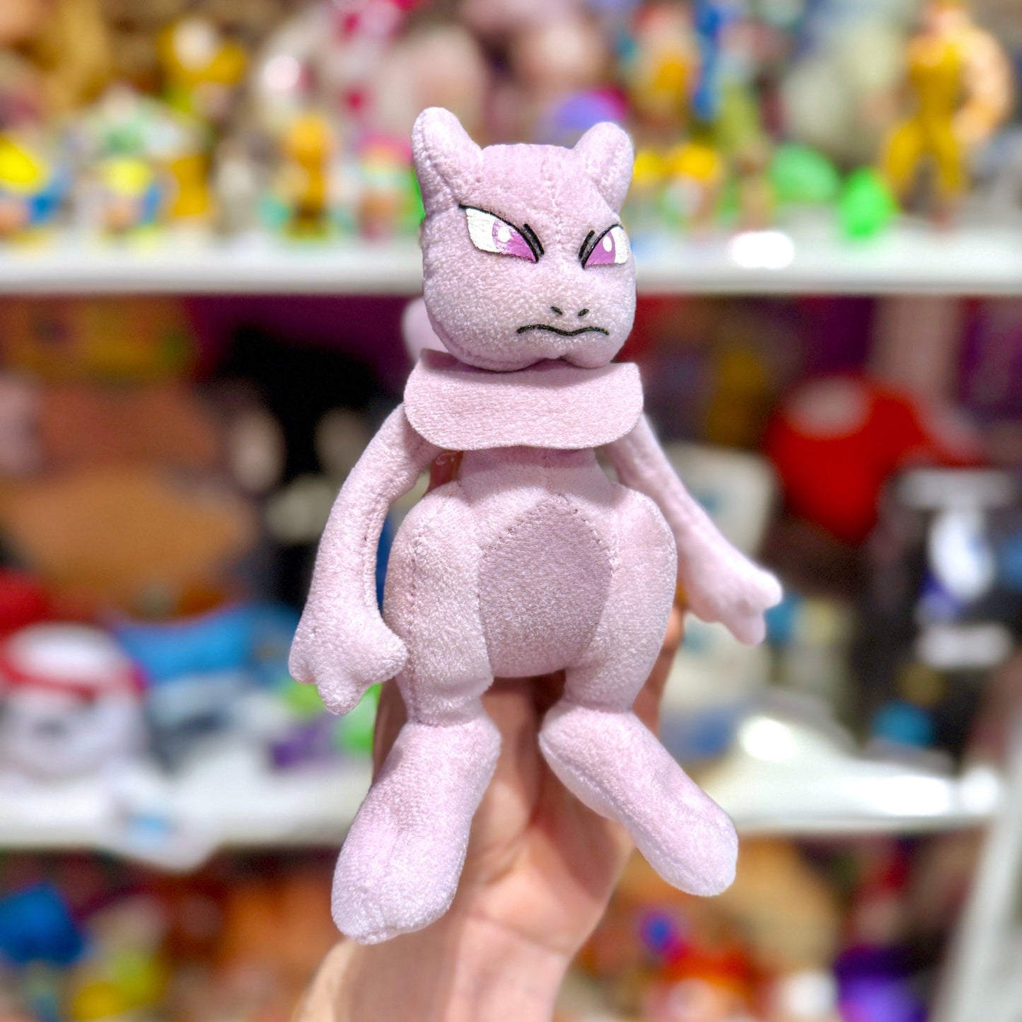 Pokemon: Mewtwo Beanie Plush (Nintendo, 90s) - PopCultGang