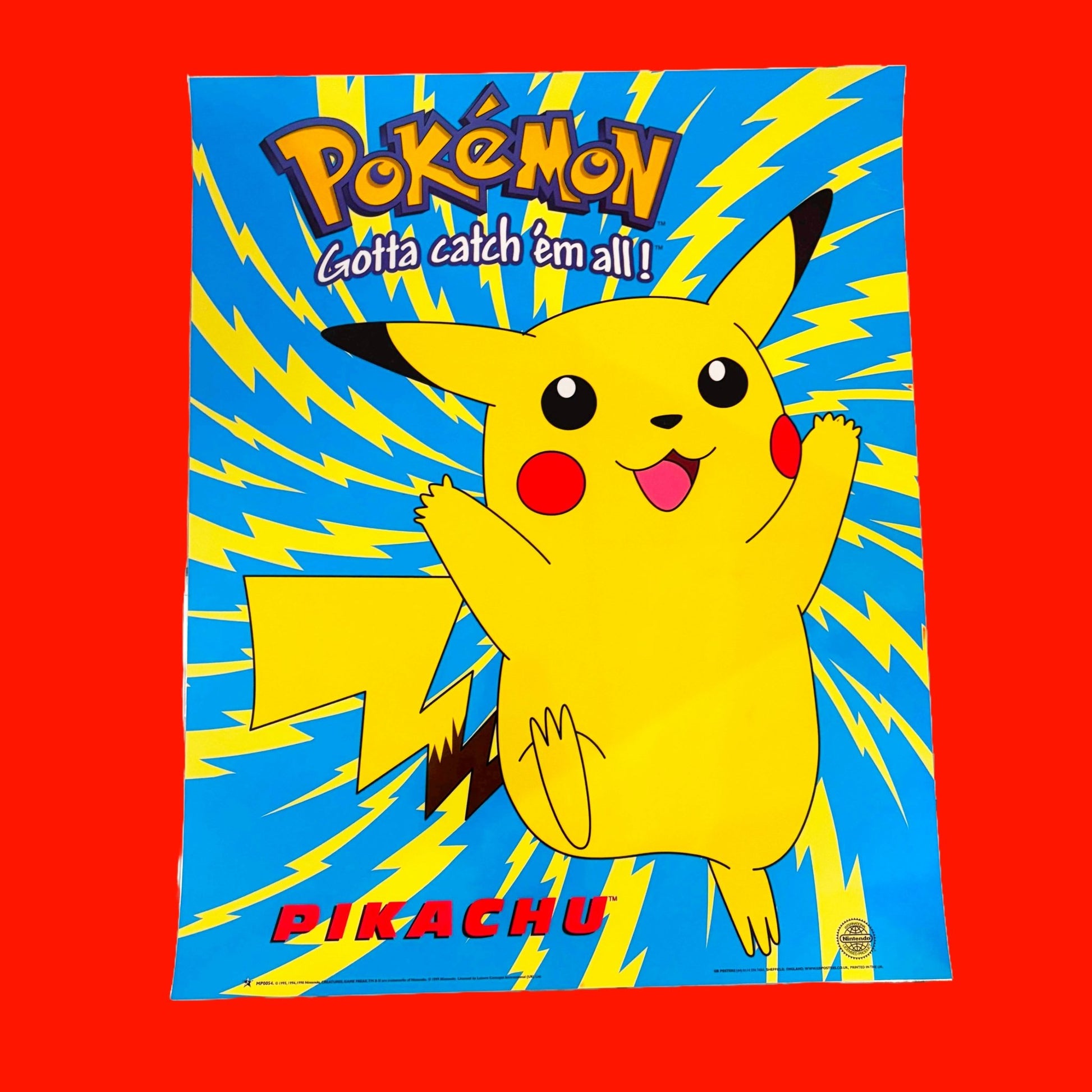 Pokemon: Orignal Laminated Posters (Nintendo, 2000) - PopCultGang