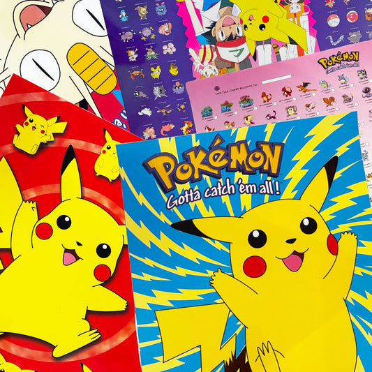 Pokemon: Orignal Laminated Posters (Nintendo, 2000) - PopCultGang