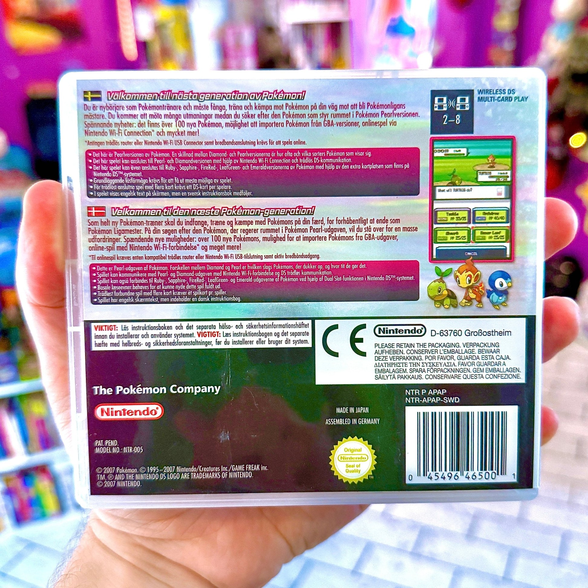 Pokemon: Pearl Version (Nintendo DS) - PopCultGang