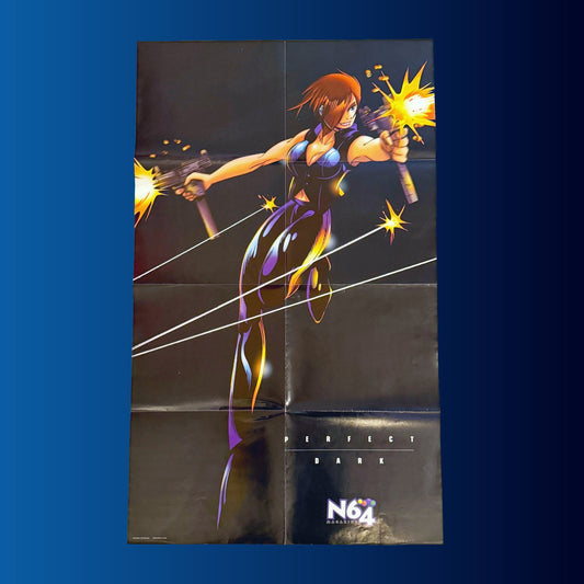 Pokemon / Perfect Dark - Double Sided Poster (N64 Magazine, 2000) - PopCultGang