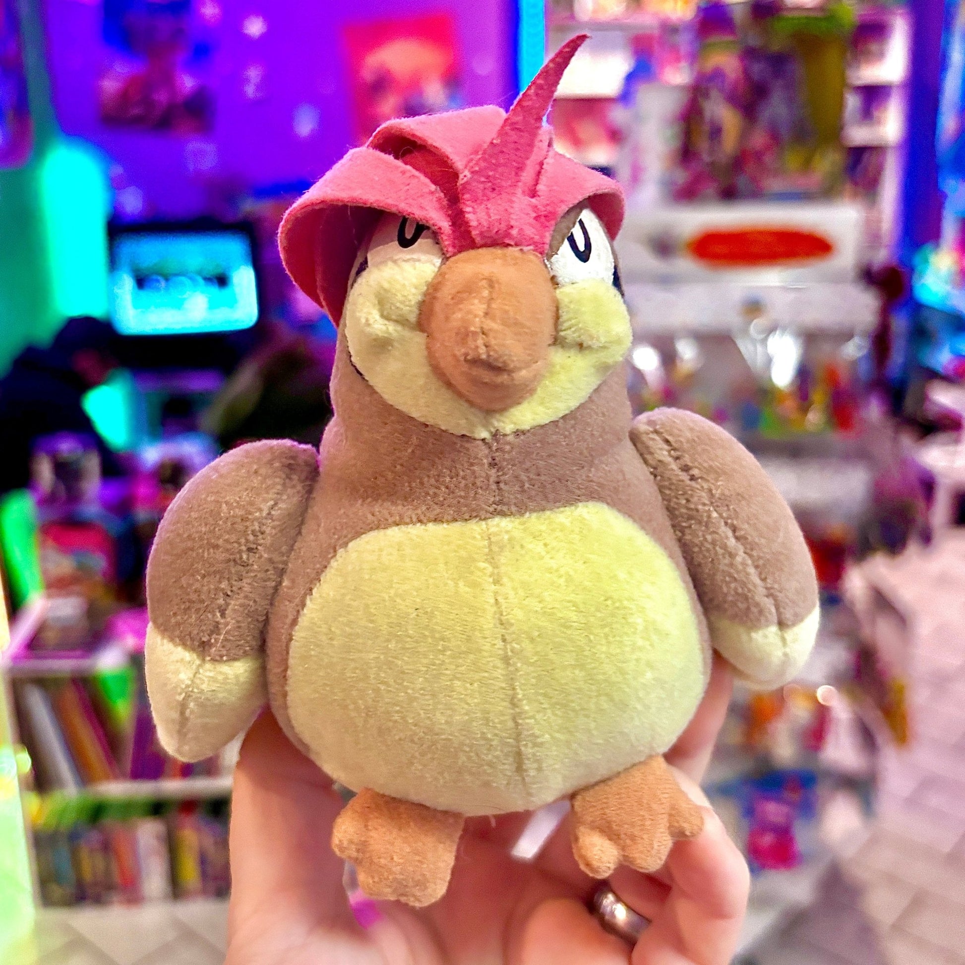 Pokemon - Pidgeotto Beanie Plush (1999) - PopCultGang