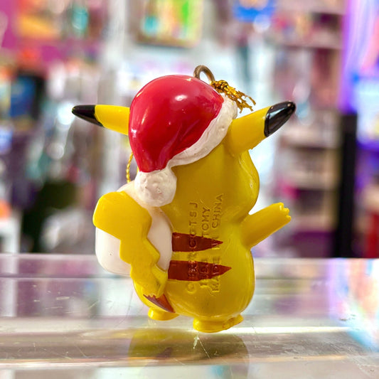 Pokemon: Pikachu Christmas Holiday Ornament (TOMY, Nintendo, 1998) - PopCultGang