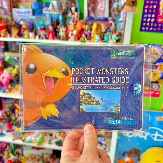 Pokemon: Pocket Monster Illustrated Guide - Sticker Album (Jumbo Sealdass, 2003) - PopCultGang
