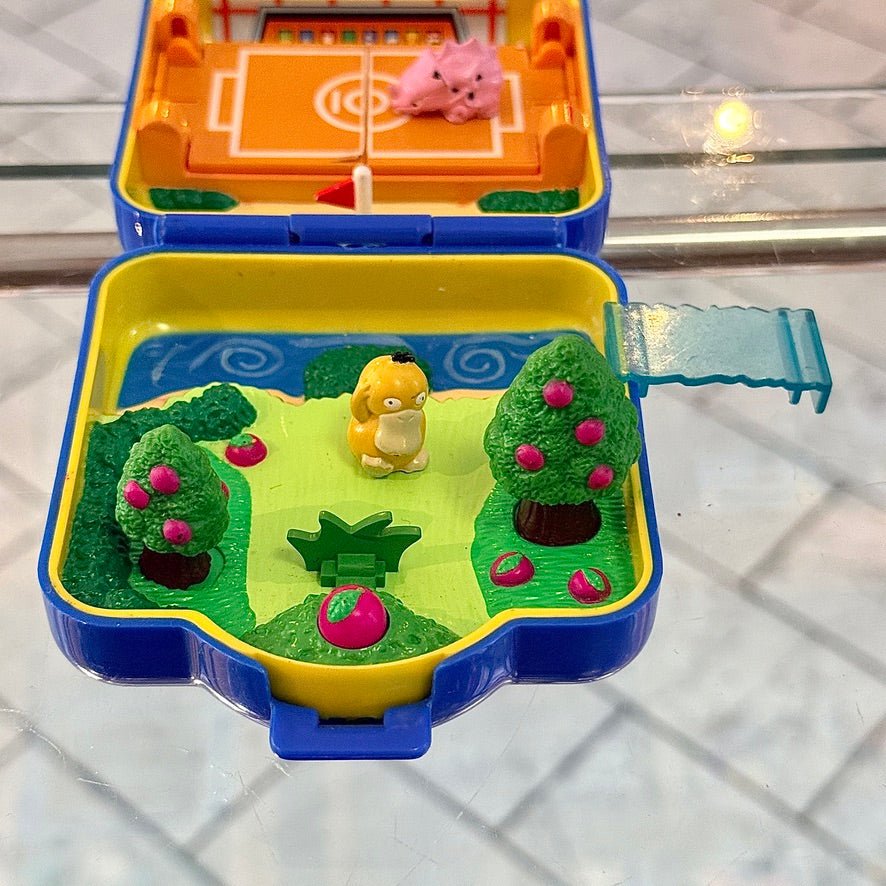 Pokemon Pocket Playsets: Pinkan Island With Psyduck & Rhyhorn (Hasbro, Tomy, 1997) - PopCultGang