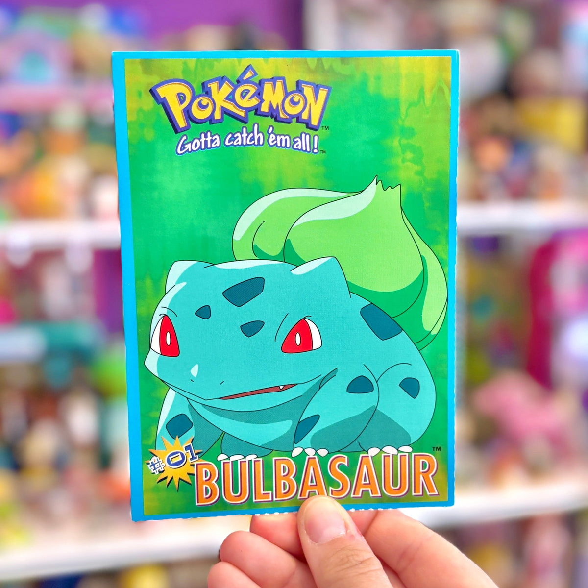 Pokémon Postcard: Bulbasaur (Nintendo, 2000) - PopCultGang