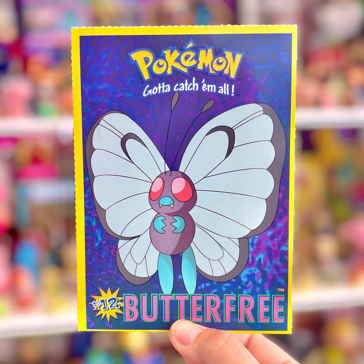 Pokémon Postcard: Butterfree (Nintendo, 2000) - PopCultGang
