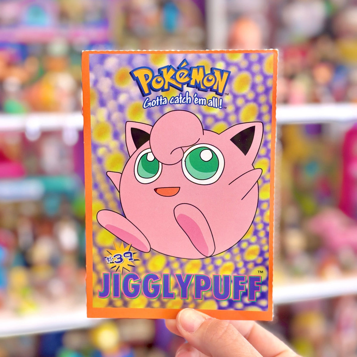 Pokémon Postcard: Jigglypuff (Nintendo, 2000) - PopCultGang