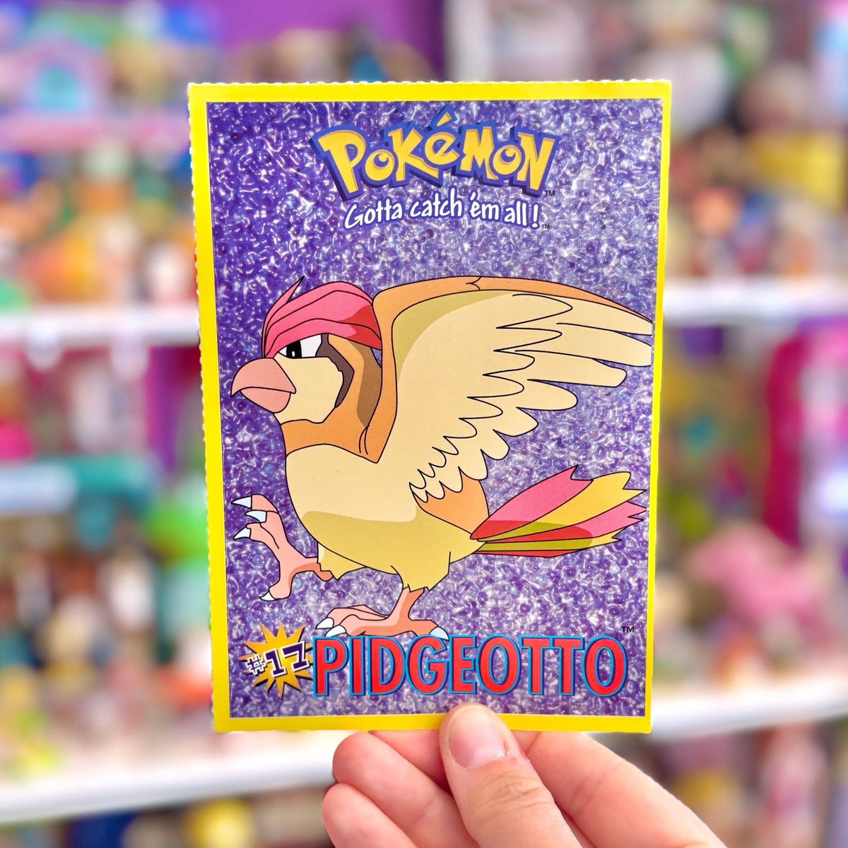Pokémon Postcard: Pidgeotto (Nintendo, 2000) - PopCultGang