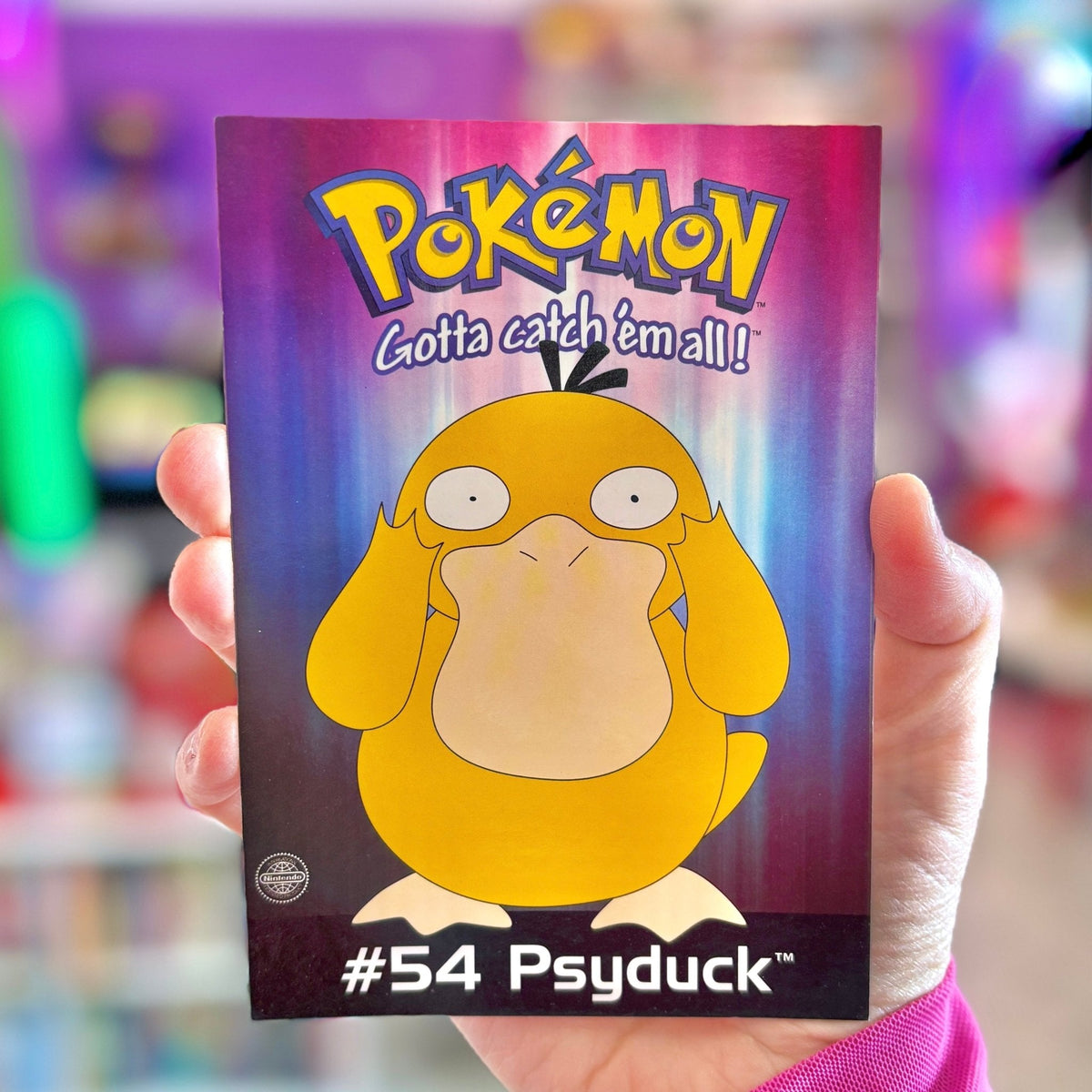 Pokémon Postcard: Psyduck (Nintendo, 2000) - PopCultGang