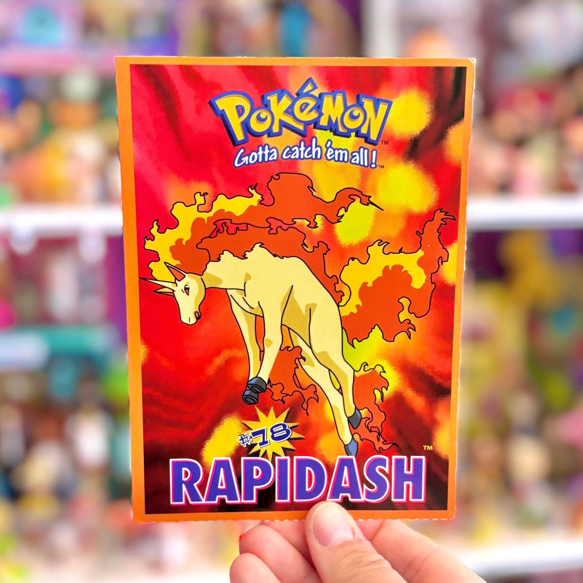 Pokémon Postcard: Rapidash (Nintendo, 2000) - PopCultGang