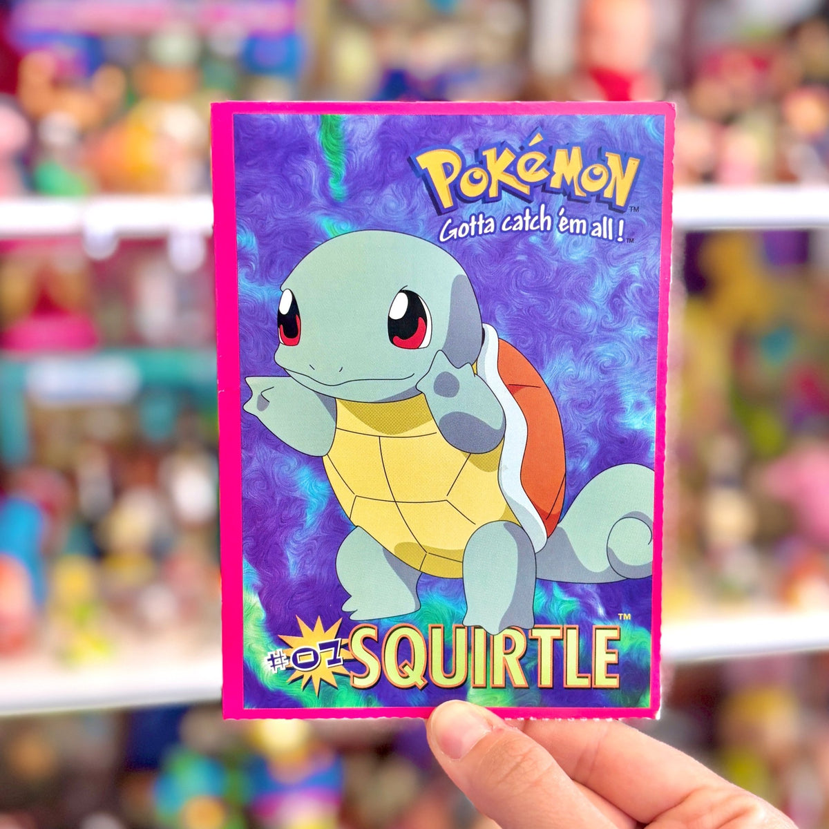 Pokémon Postcard: Squirtle (Nintendo, 2000) - PopCultGang
