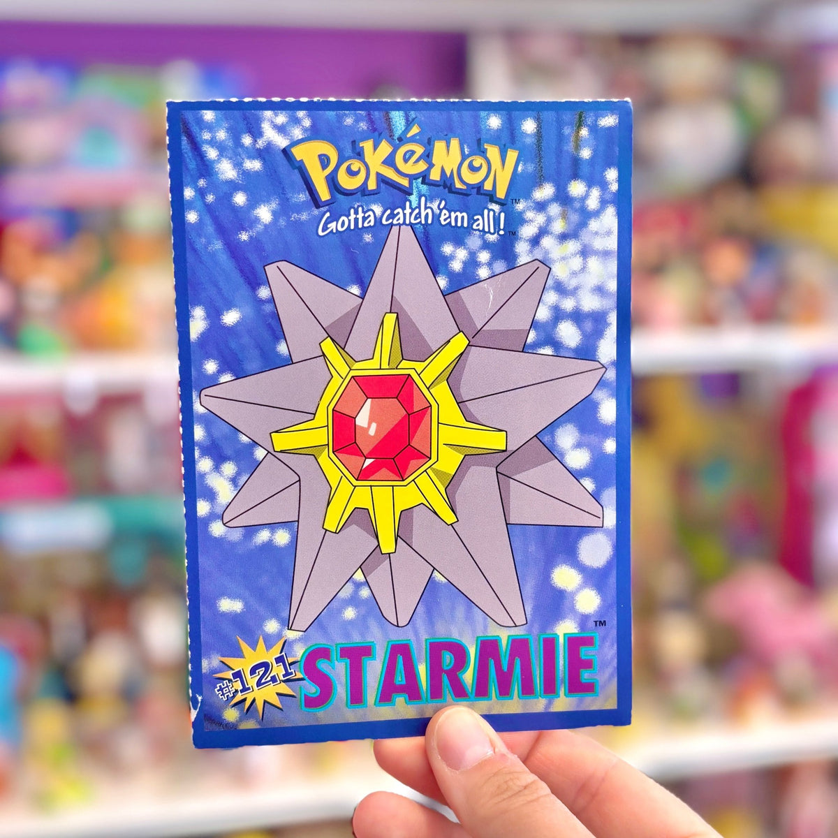 Pokémon Postcard: Starmie (Nintendo, 2000) - PopCultGang