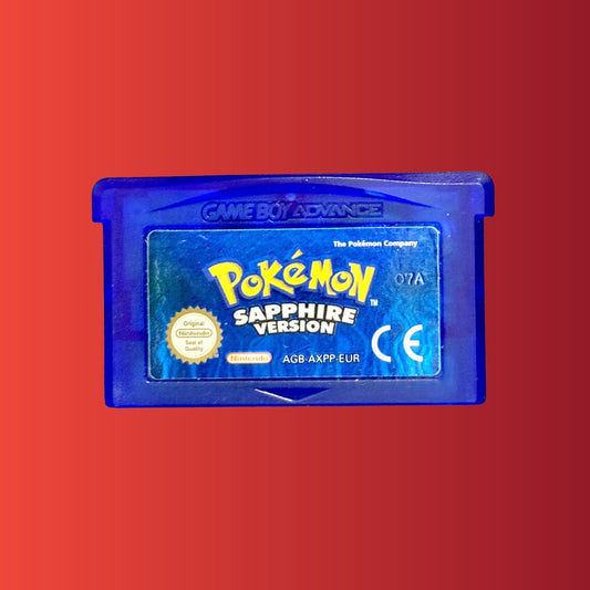 Pokemon: Sapphire Version (Gameboy Advance) - PopCultGang