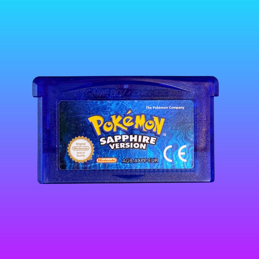 Pokemon: Sapphire Version (Gameboy Advance) - PopCultGang