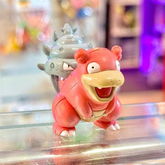 Pokemon: Slowbro Collectible Mini Figure (TOMY, Nintendo, 90s) - PopCultGang